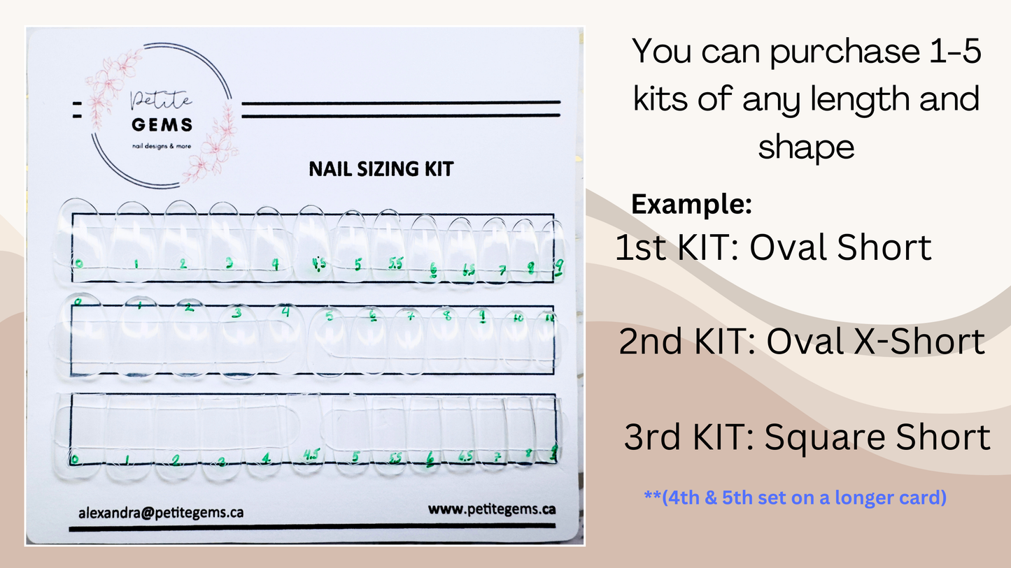 Nail Sizing Kit